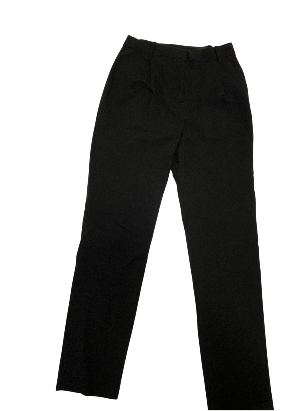 Frank And Oak Straight Leg Women's Pants in Black